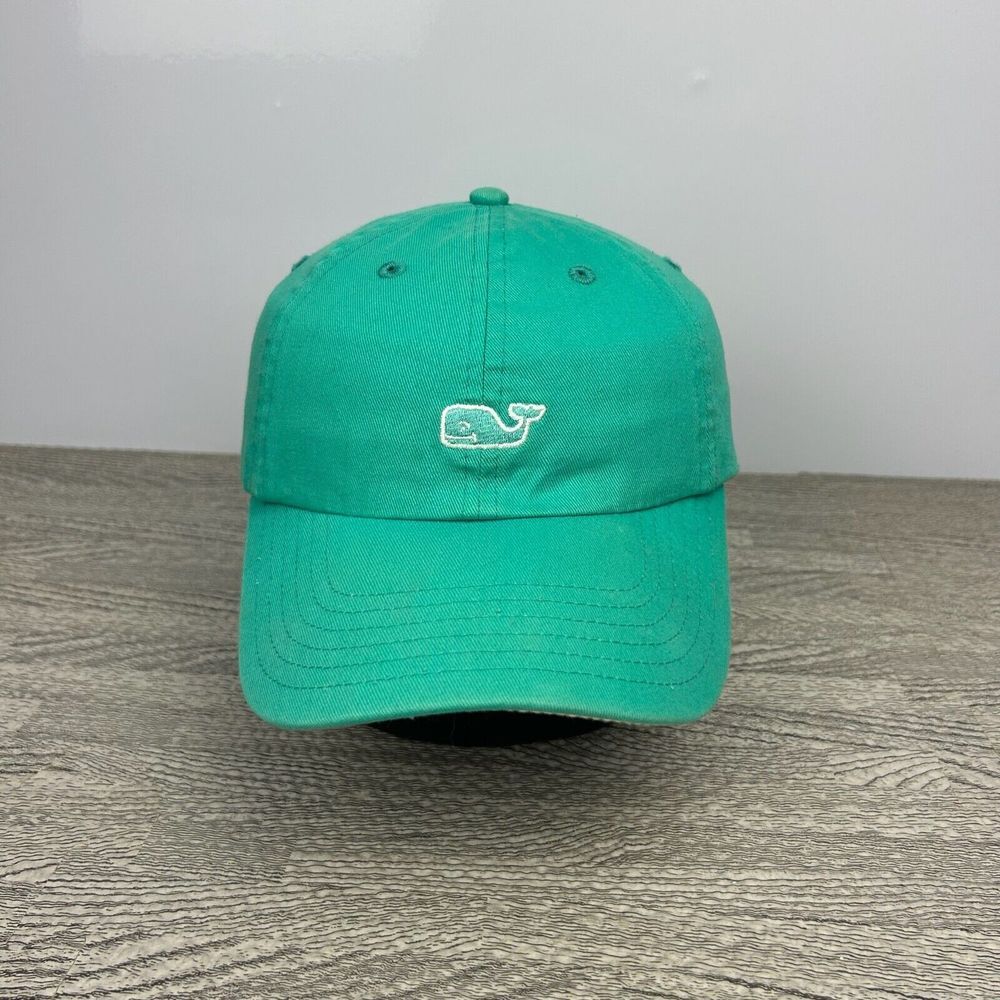 Vineyard Vines Teal Whale Baseball Cap